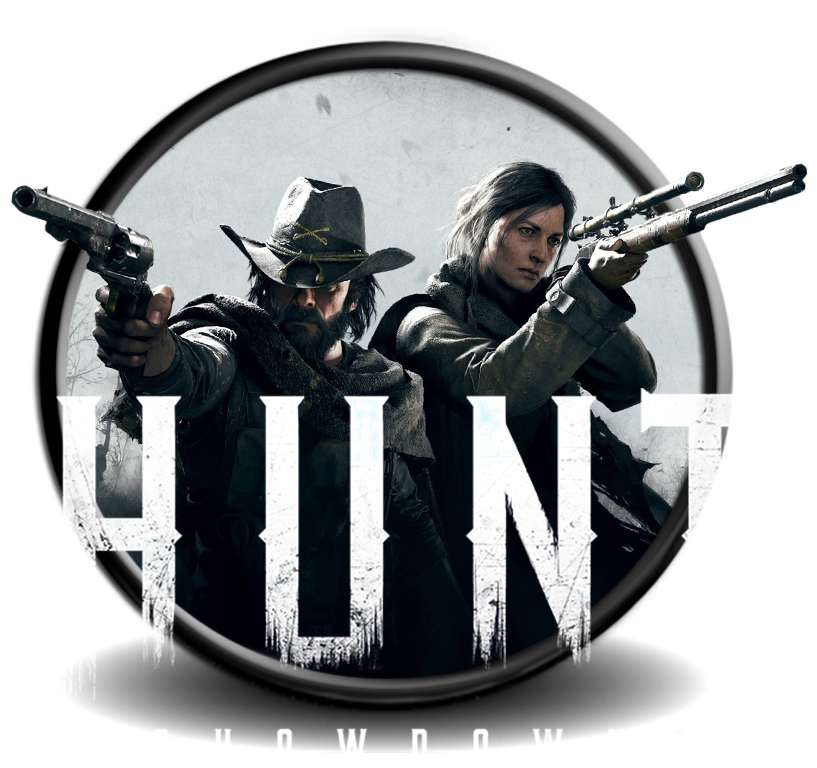 Hunt Showdown cheat product artwork with ESP and Aimbot